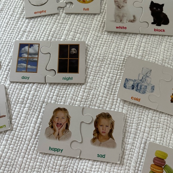 Kids learning opposite games/ flash cards - Picture 7 of 7